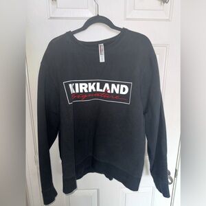 Kirkland crewneck black